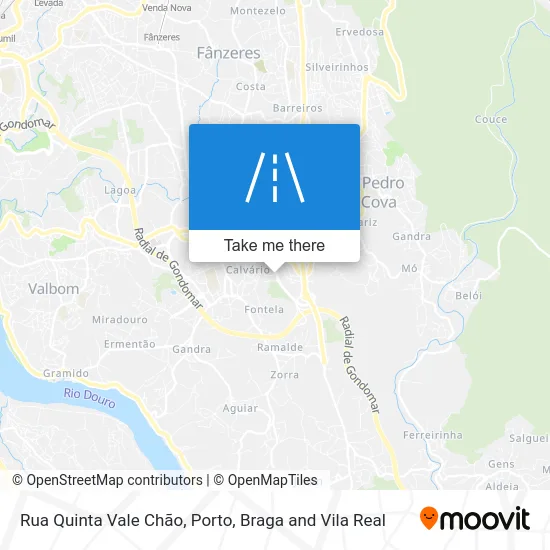 Rua Quinta Vale Chão map