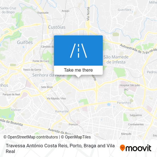Travessa António Costa Reis map