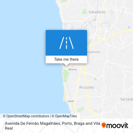 Avenida De Fernão Magalhães map