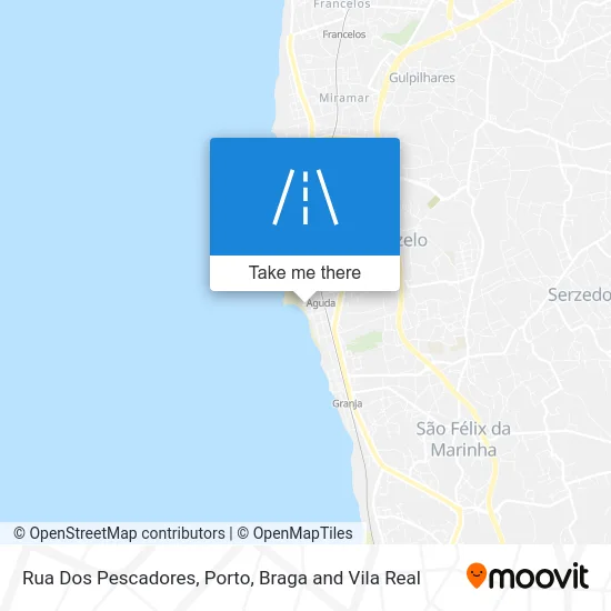 Rua Dos Pescadores map