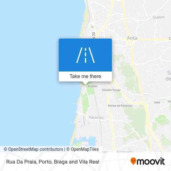 Rua Da Praia map