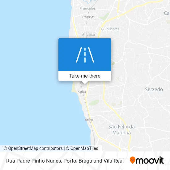 Rua Padre Pinho Nunes map
