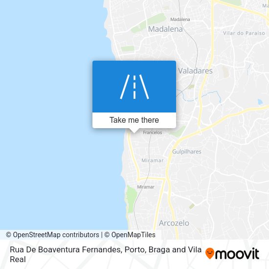 Rua De Boaventura Fernandes map