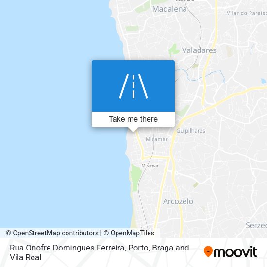 Rua Onofre Domingues Ferreira map