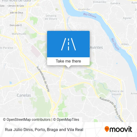 Rua Júlio Dinis map