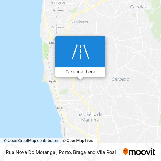 Rua Nova Do Morangal map