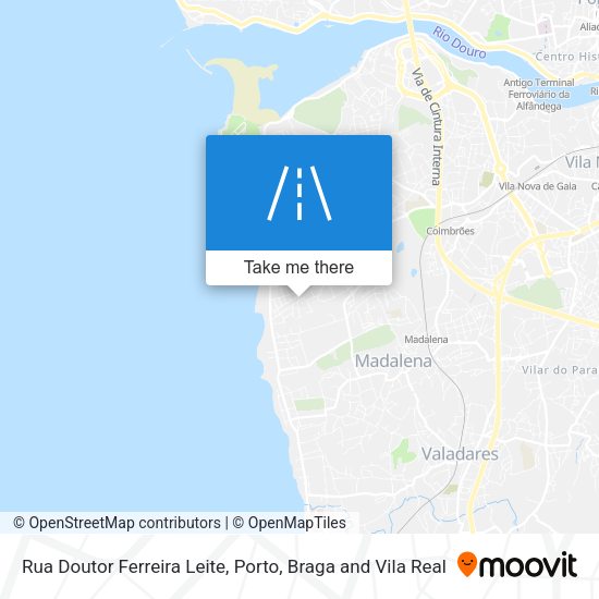 Rua Doutor Ferreira Leite map