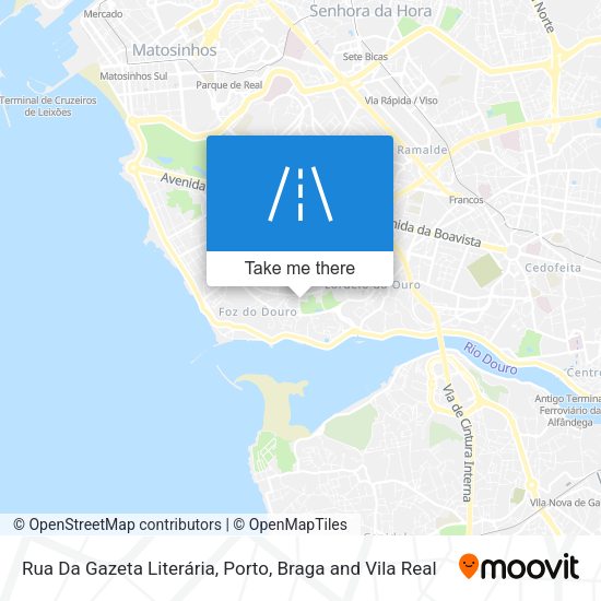 Rua Da Gazeta Literária map