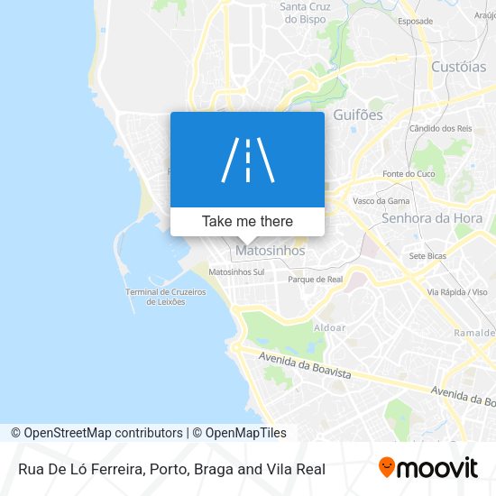 Rua De Ló Ferreira mapa
