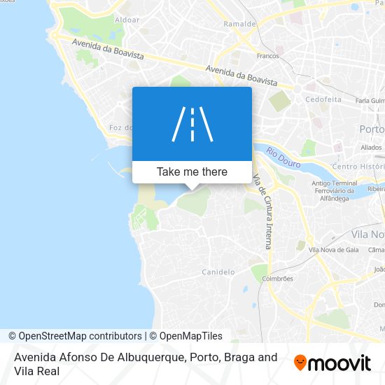 Avenida Afonso De Albuquerque mapa