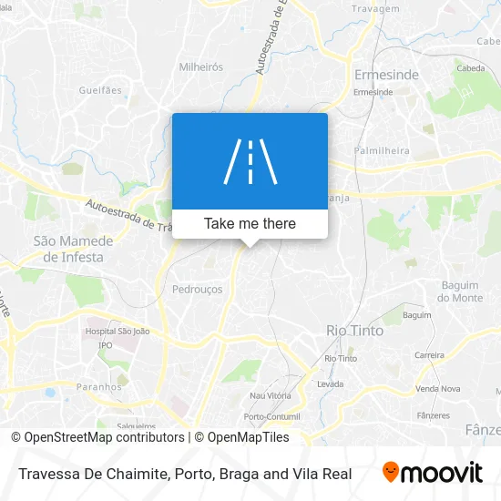 Travessa De Chaimite map