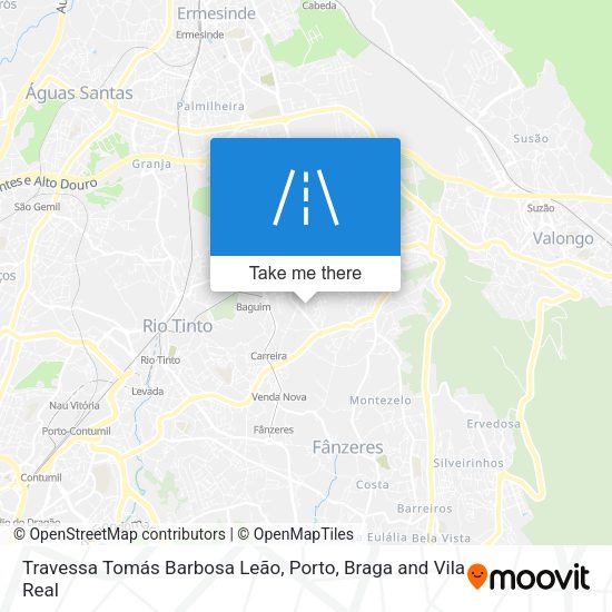 Travessa Tomás Barbosa Leão mapa