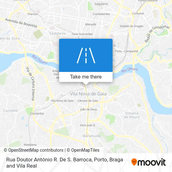 Rua Doutor António R. De S. Barroca map