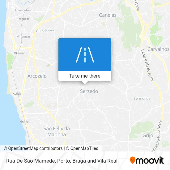 Rua De São Mamede map