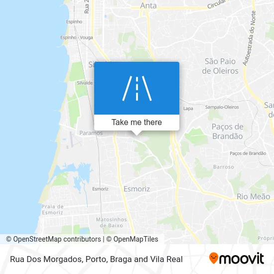 Rua Dos Morgados map