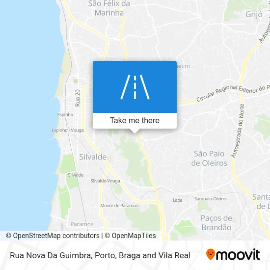 Rua Nova Da Guimbra map