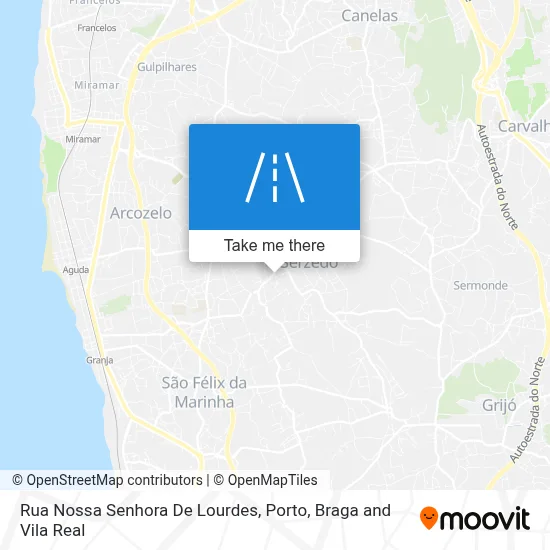 Rua Nossa Senhora De Lourdes map