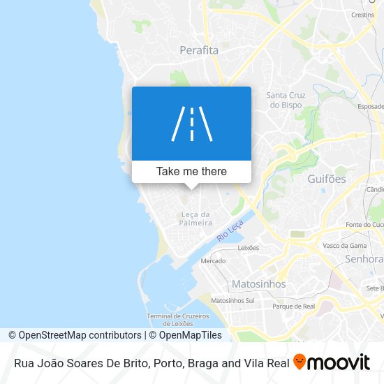 Rua João Soares De Brito mapa