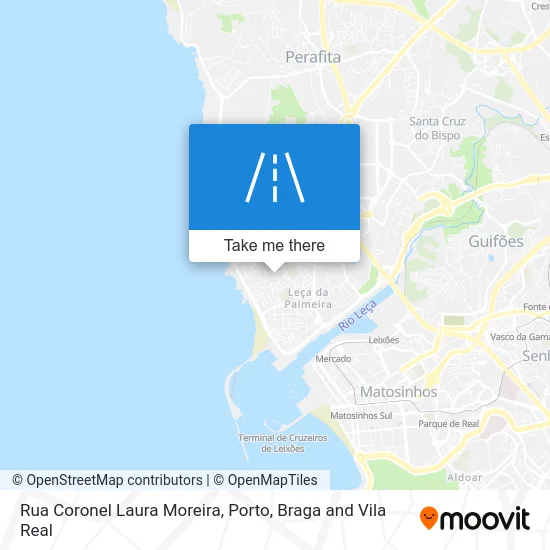 Rua Coronel Laura Moreira map