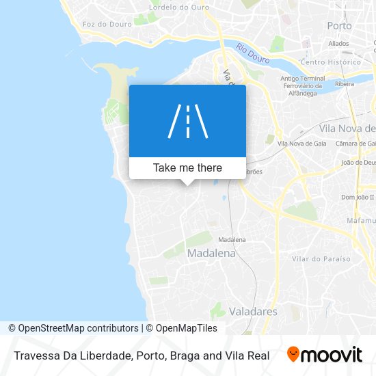 Travessa Da Liberdade mapa