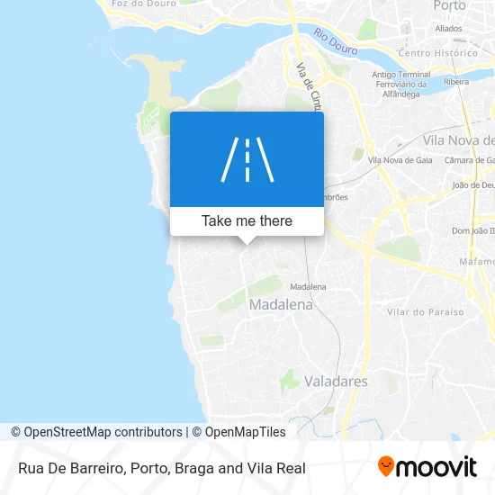 Rua De Barreiro map