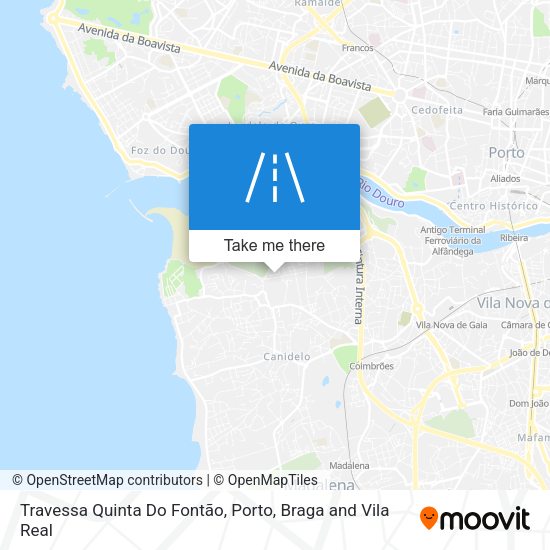 Travessa Quinta Do Fontão map