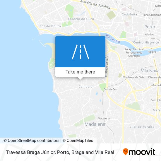 Travessa Braga Júnior map