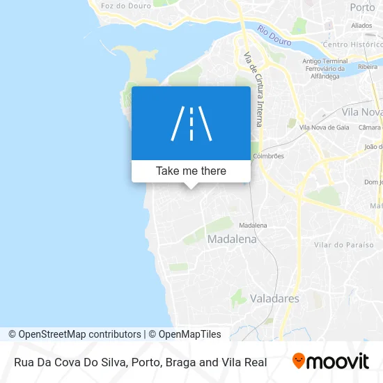 Rua Da Cova Do Silva map