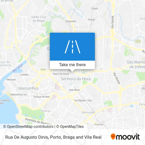 Rua De Augusto Dinis map