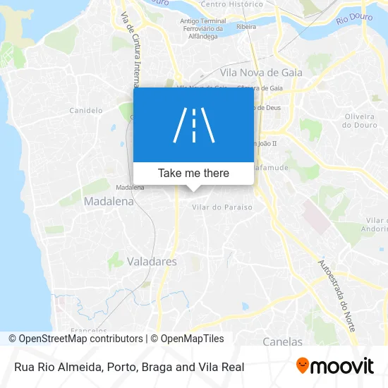 Rua Rio Almeida map