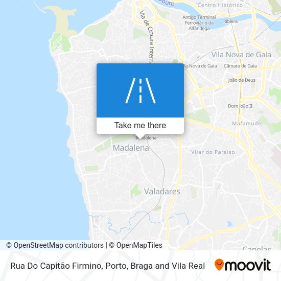 Rua Do Capitão Firmino map