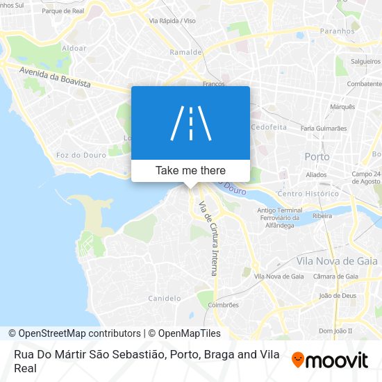 Rua Do Mártir São Sebastião map