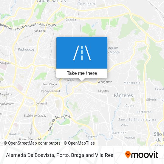 Alameda Da Boavista mapa
