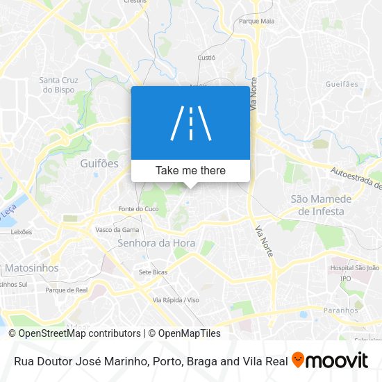 Rua Doutor José Marinho map
