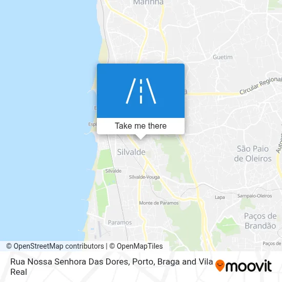 Rua Nossa Senhora Das Dores map