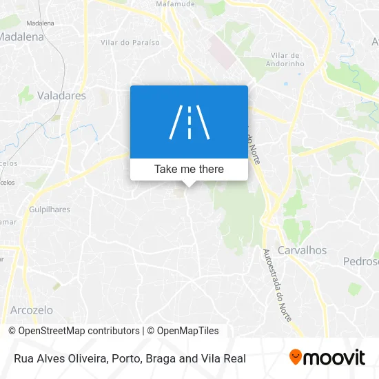 Rua Alves Oliveira map