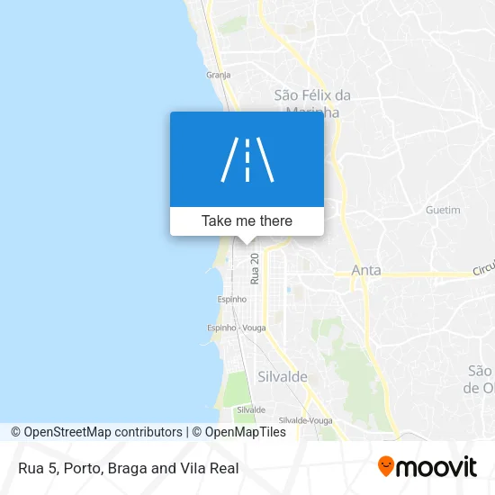 Rua 5 map