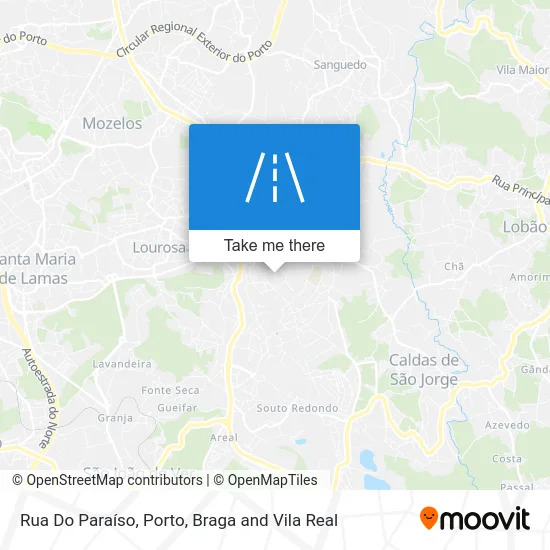 Rua Do Paraíso map