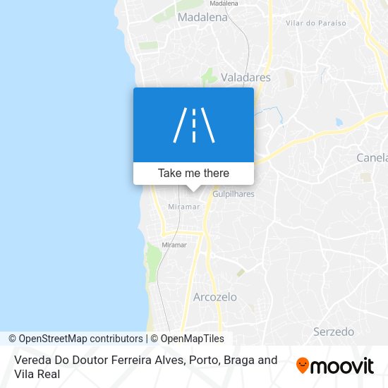 Vereda Do Doutor Ferreira Alves map
