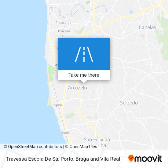 Travessa Escola De Sá mapa