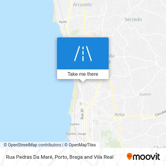 Rua Pedras Da Maré map