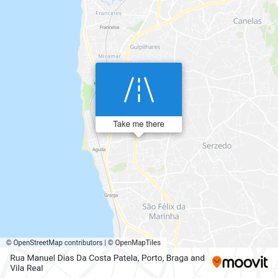Rua Manuel Dias Da Costa Patela map
