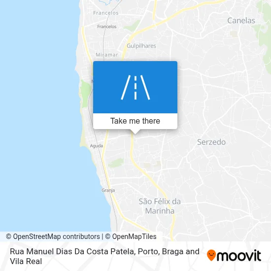 Rua Manuel Dias Da Costa Patela map