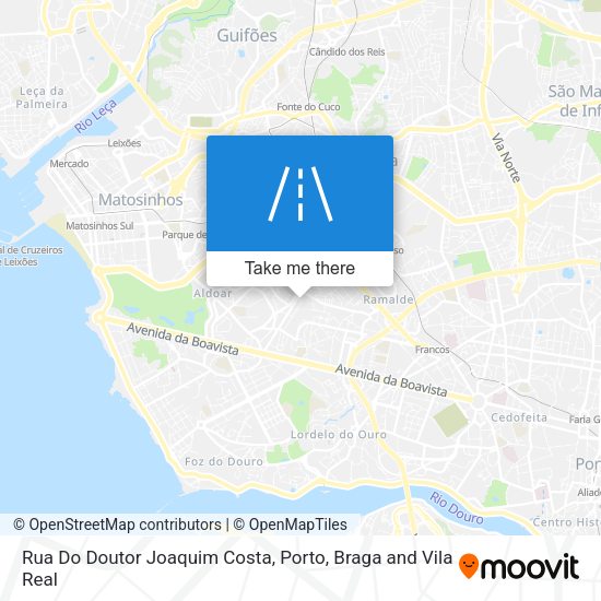 Rua Do Doutor Joaquim Costa map
