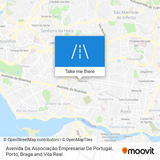 Avenida Da Associação Empresarial De Portugal map