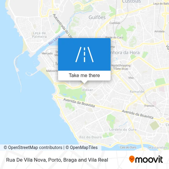 Rua De Vila Nova map