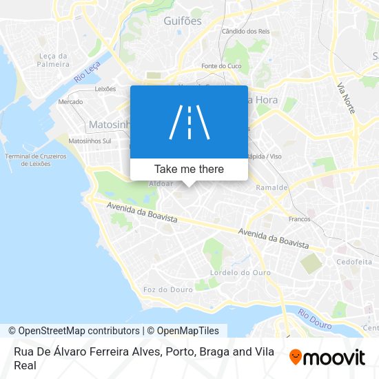 Rua De Álvaro Ferreira Alves map