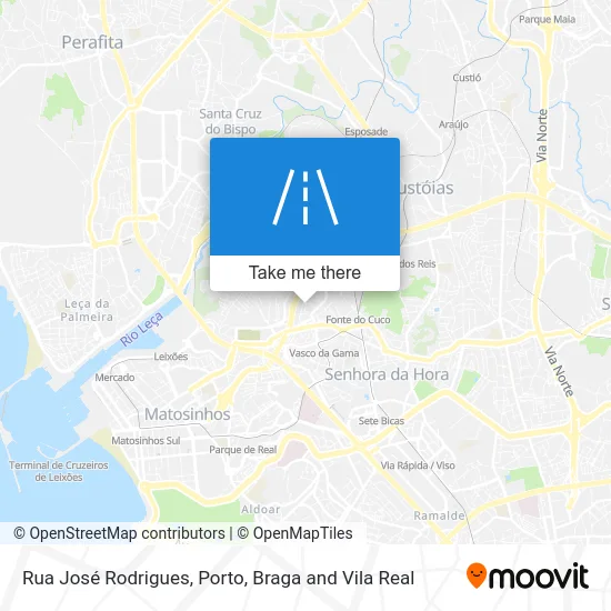 Rua José Rodrigues map