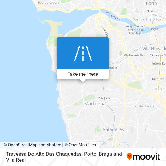 Travessa Do Alto Das Chaquedas map