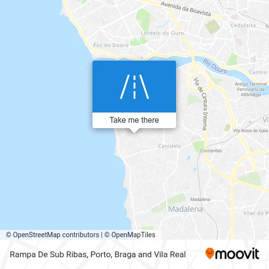 Rampa De Sub Ribas map